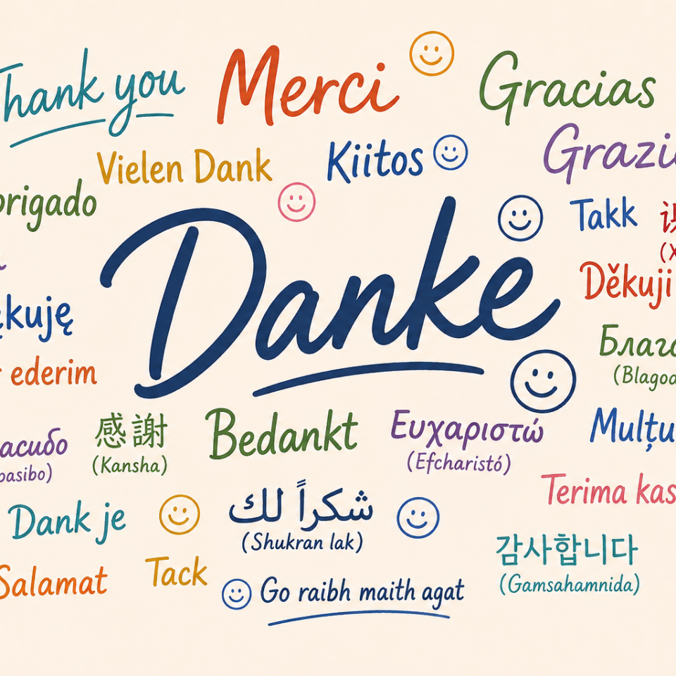 Danke für das Feedback