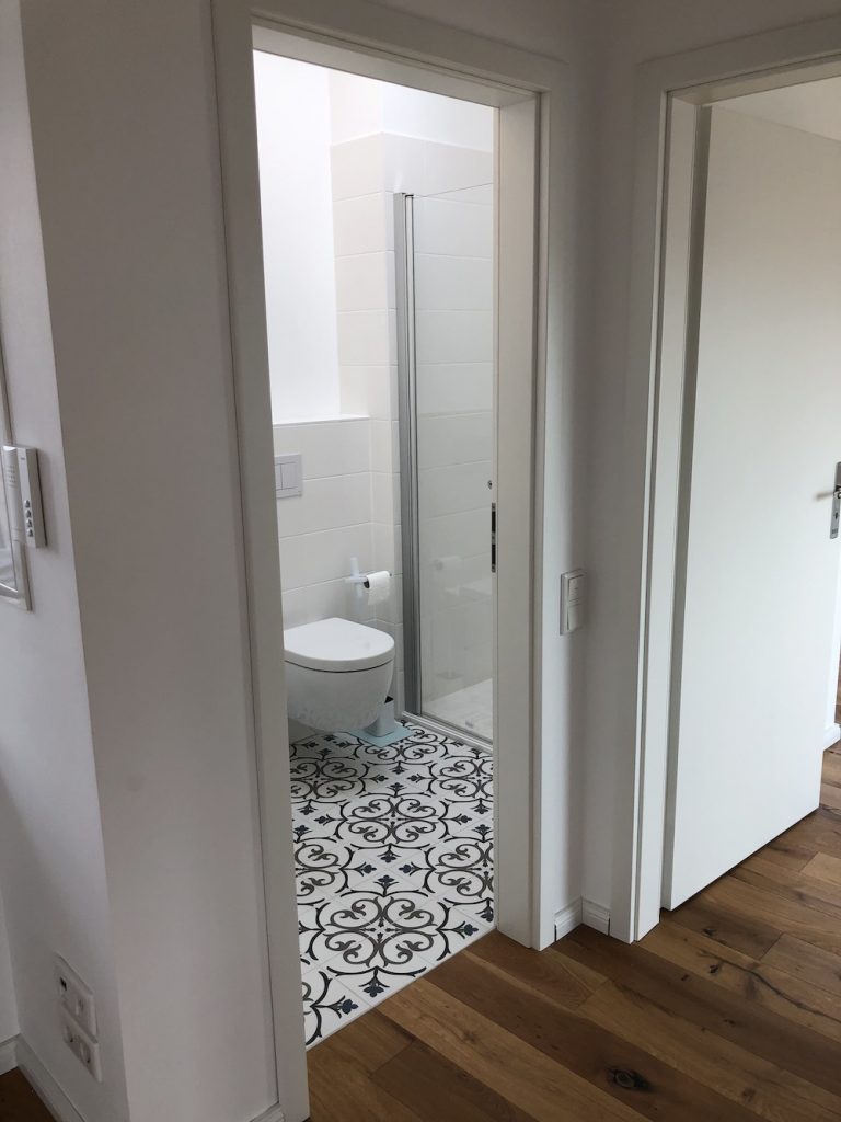 Bad im Design Apartment