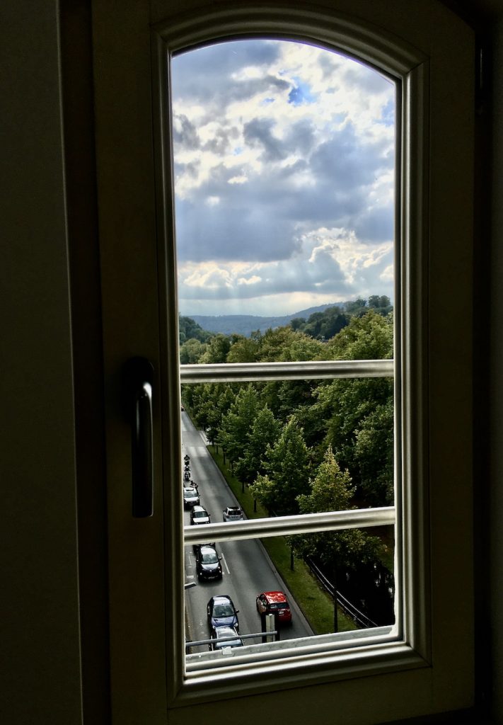 Ausblick aus dem Apartment Detmold