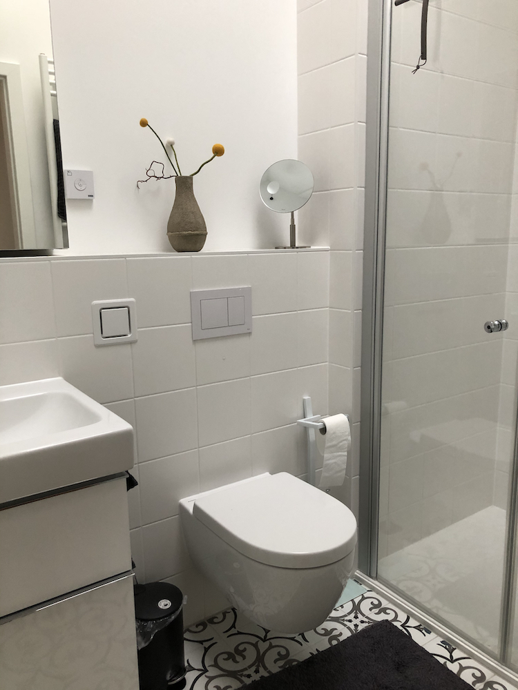 Bad im Design Apartment
