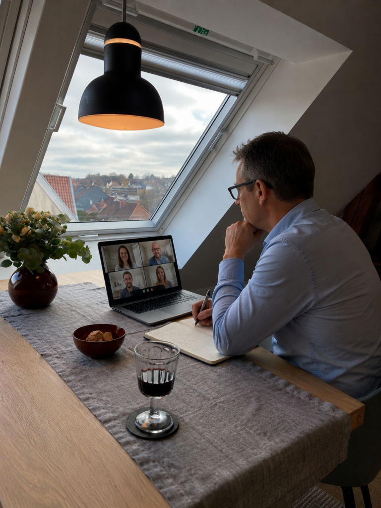 Homeoffice im Apartment in Detmold